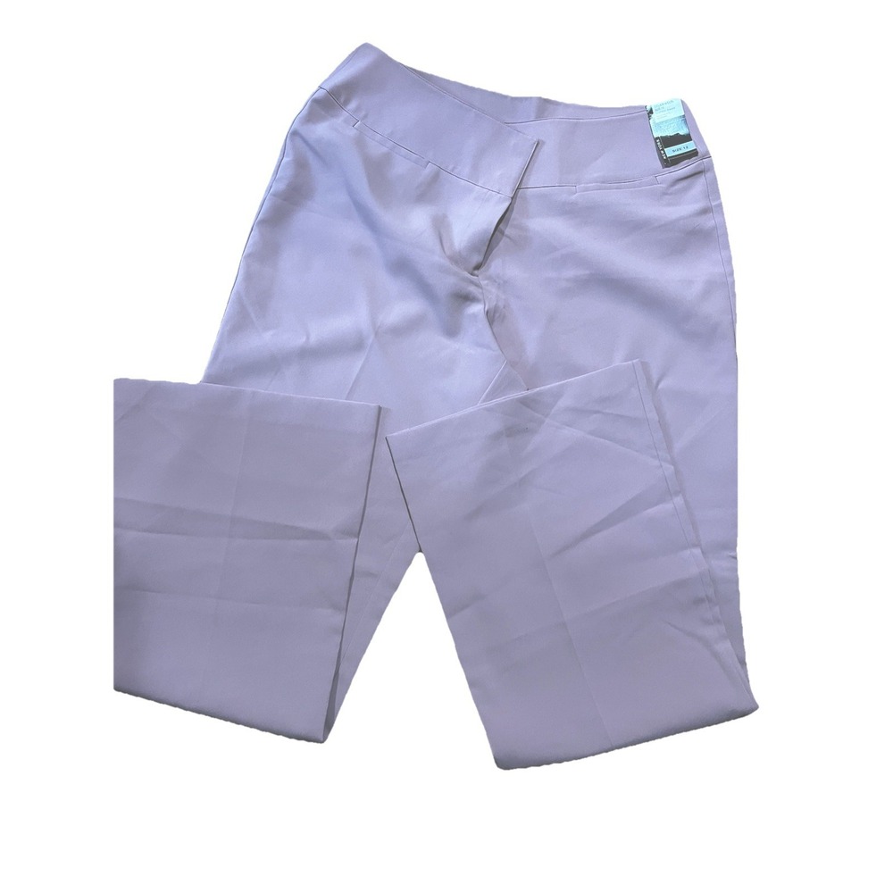 NWT New York & Company City Stretch Westside Trouser PINK Pants Size 12